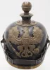 Prussian Artillery Enlisted Pickelhaube with Field Cover Visuel 2